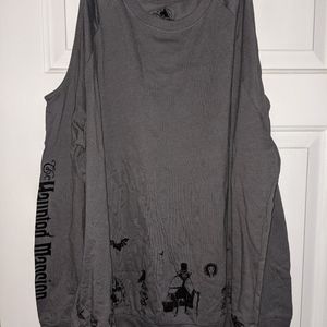 Disney Haunted Mansion Cold-shoulder shirt *NwT*